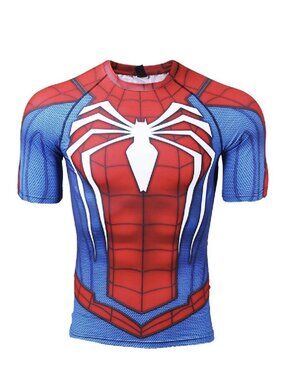 Large Spiderman Compression Shirt